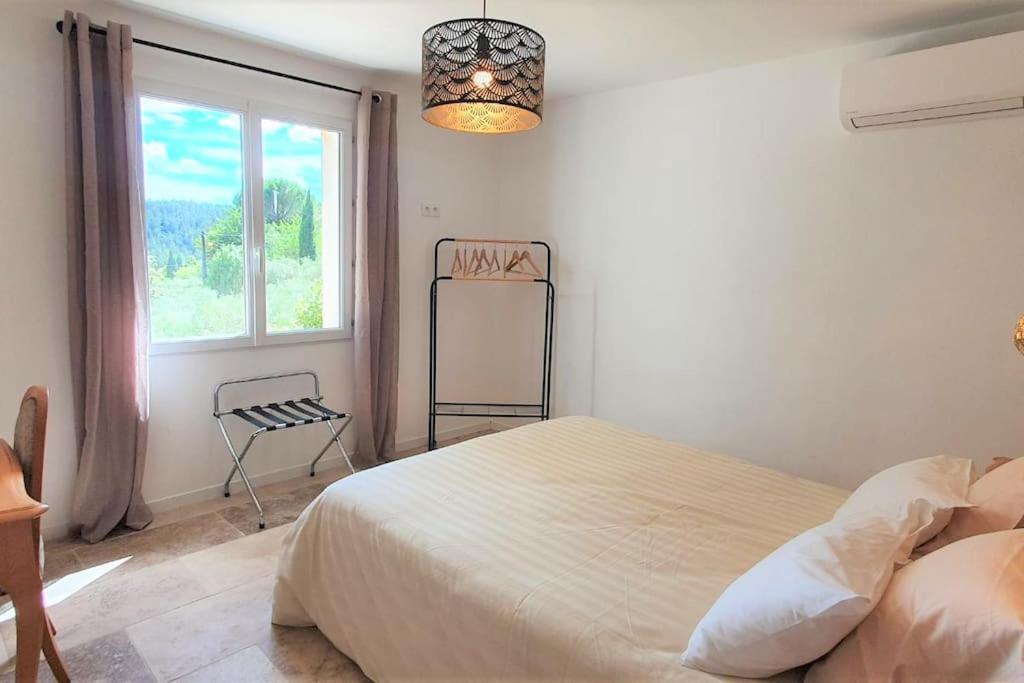 Villa Cigalons En Pleine Pinede Avec Piscine Chauffee De Mai A Septembre Auriol Exteriör bild