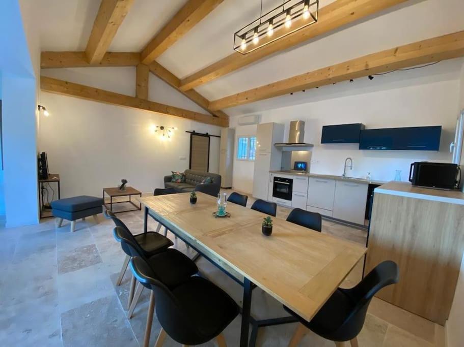 Villa Cigalons En Pleine Pinede Avec Piscine Chauffee De Mai A Septembre Auriol Exteriör bild