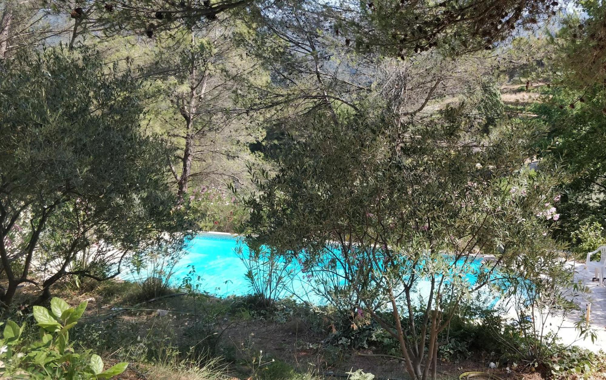 Villa Cigalons En Pleine Pinede Avec Piscine Chauffee De Mai A Septembre Auriol Exteriör bild