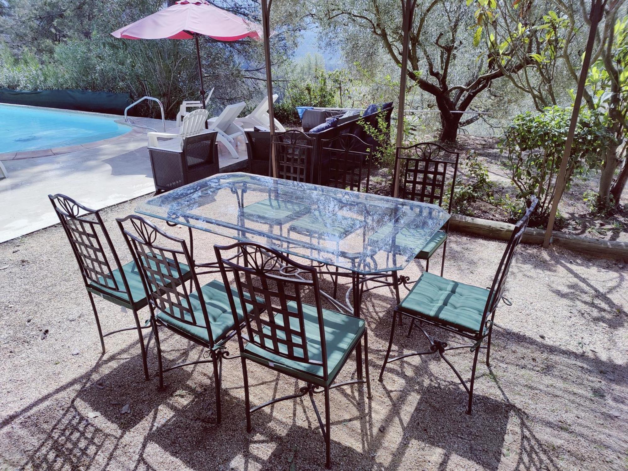 Villa Cigalons En Pleine Pinede Avec Piscine Chauffee De Mai A Septembre Auriol Exteriör bild