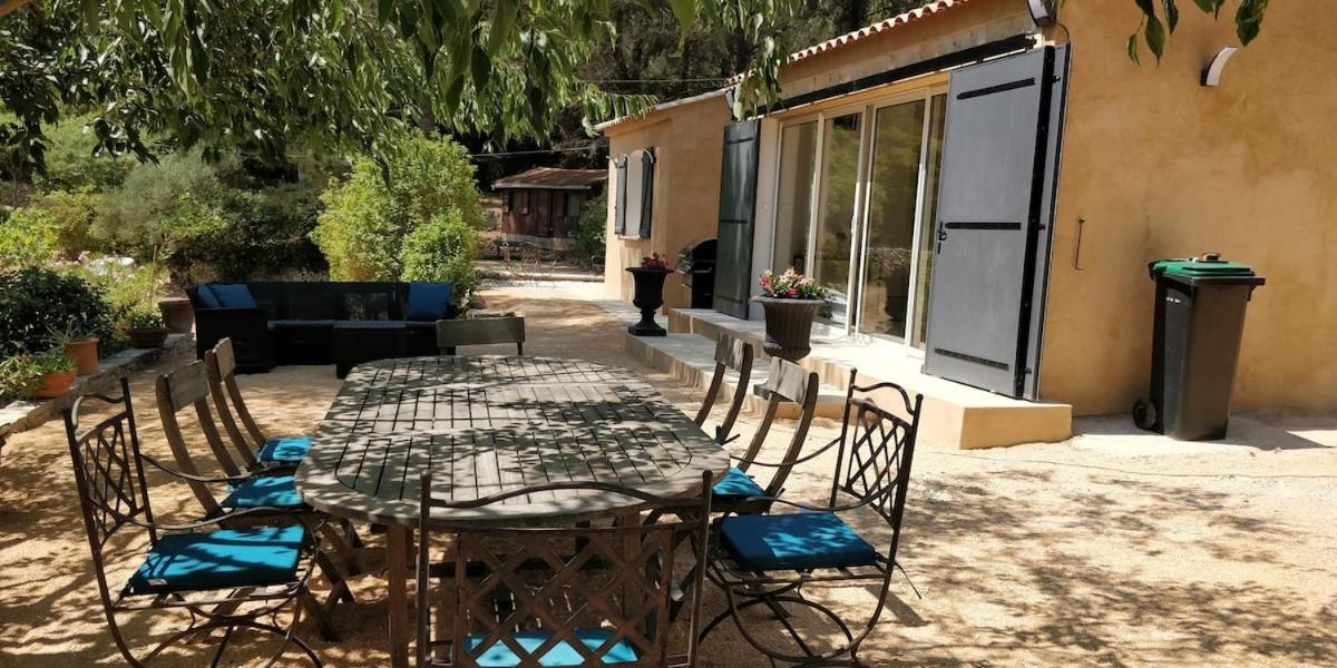 Villa Cigalons En Pleine Pinede Avec Piscine Chauffee De Mai A Septembre Auriol Exteriör bild