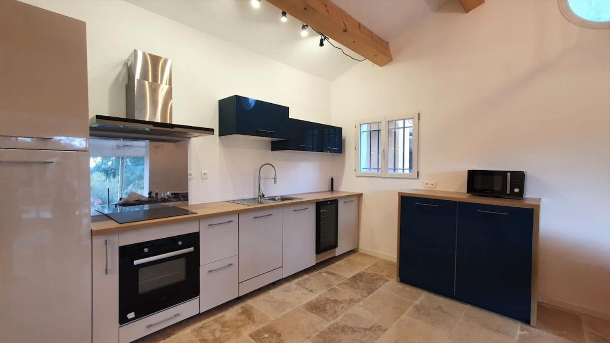 Villa Cigalons En Pleine Pinede Avec Piscine Chauffee De Mai A Septembre Auriol Exteriör bild